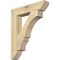 Ekena Millwork Balboa Slat Rough Sawn Bracket, Douglas Fir, 4"W x 22"D x 26"H BKT04X22X26BOA06RDF - alternate 1